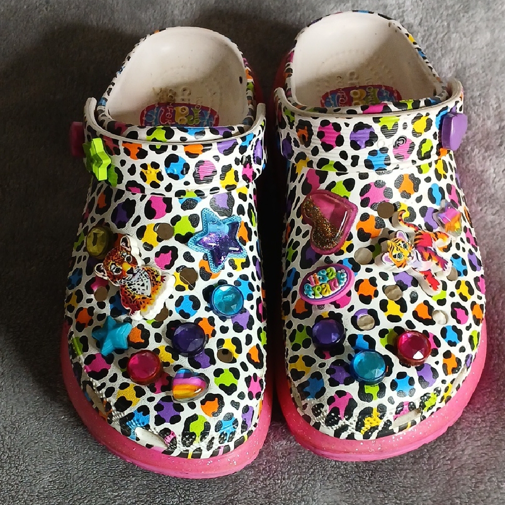 CROCS Pink Mules & Clogs with Ventilation